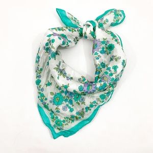 Vintage Accessories - floral hair scarf Vintage Accessories - floral hair scarf